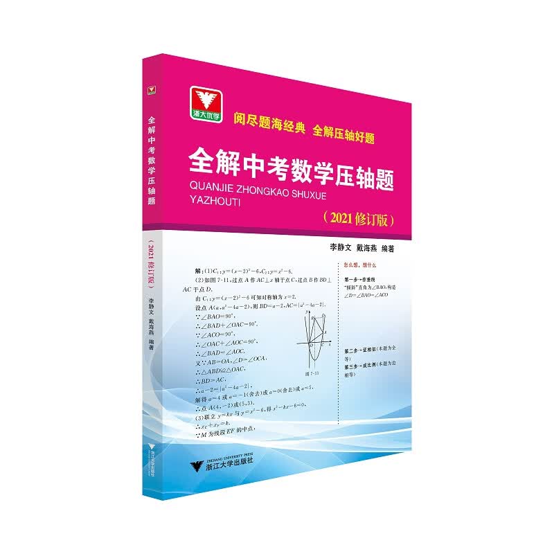 全解中考数学压轴题（2021修订版）