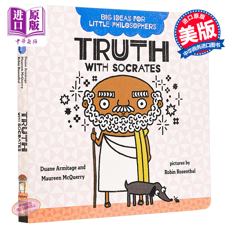 little philosophers socrates 小哲学家苏格拉底 英文原版 3-6岁