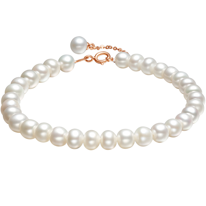 TSL谢瑞麟珍珠手链价格走势，适合七夕节礼物的时尚珍珠手串BC206