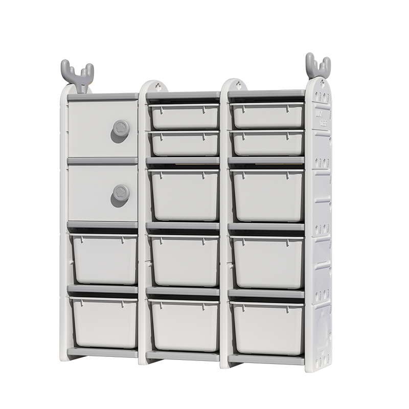 曼龙 儿童玩具收纳架多层分类整理收纳柜家用宝宝书架储物归纳箱