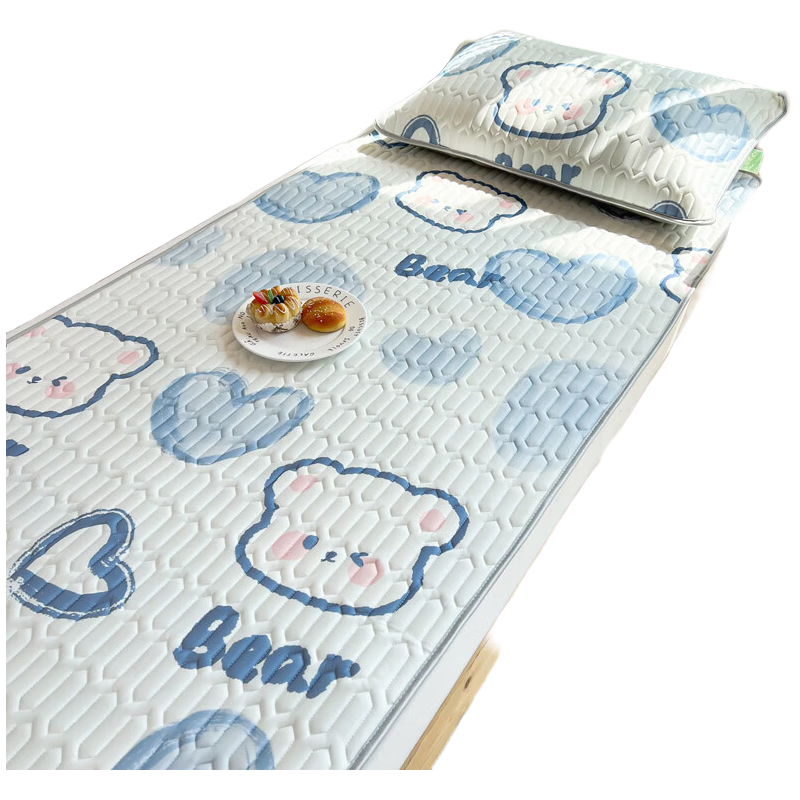 �ϼ��ˣ�Nanjiren���齺��ϯ�����ļ���˿��������ѧ������90x190�����д������촲�� ��ɫ���̸��������� ��ˬ͸���� ƽ�̿�-90cm*190cm ��A���齺ϯ��