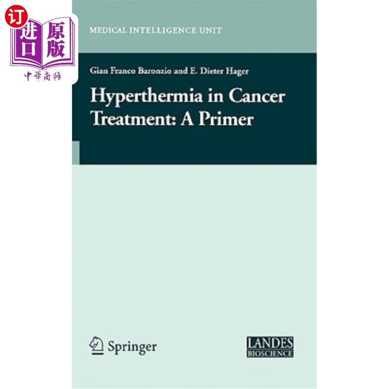 海外直订医药图书hyperthermia in cancer treatment: a primer 热疗