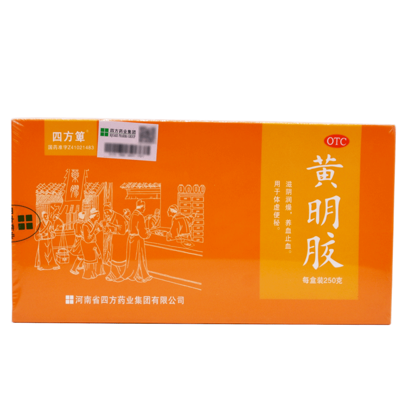 [四方箄] 黄明胶 250g/盒 1盒装