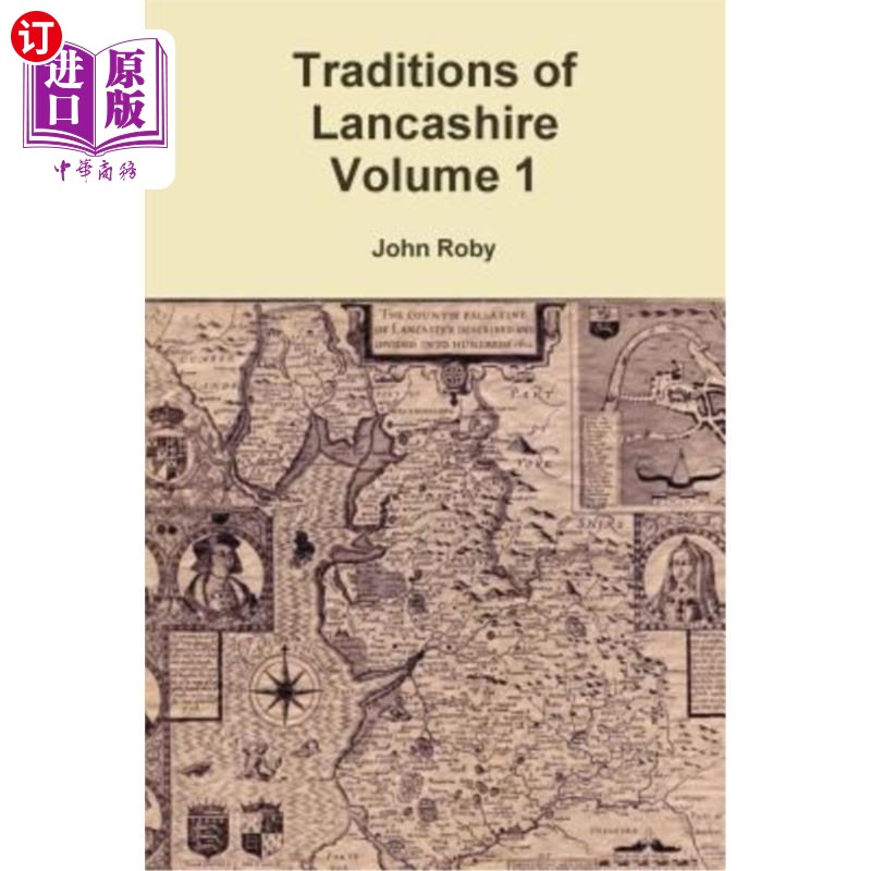 海外直订traditions of lancashire volume 1 兰开夏传统卷1