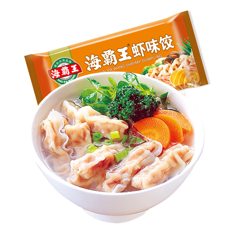 海霸王火锅虾味饺 关东煮食材肉饺麻辣烫海鲜风味饺 105g