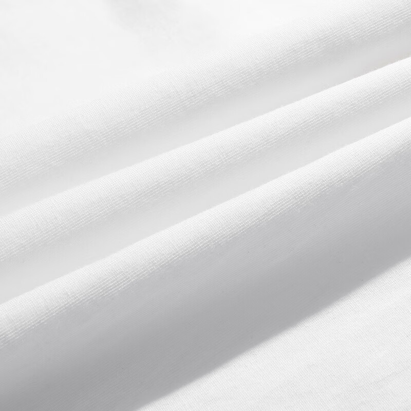 NASAR-FARM纯棉短袖男夏季潮牌休闲百搭T恤衫青少年学生胖子半袖宽松上衣服 白色 L(120-140斤)