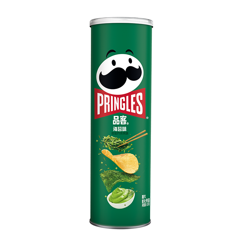 品客（Pringles）薯片海苔味 110g