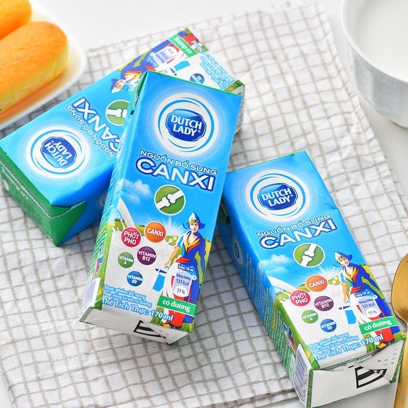 子母越南进口子母奶dutch lady草莓原味哒露奇儿童早餐甜牛奶含乳饮品