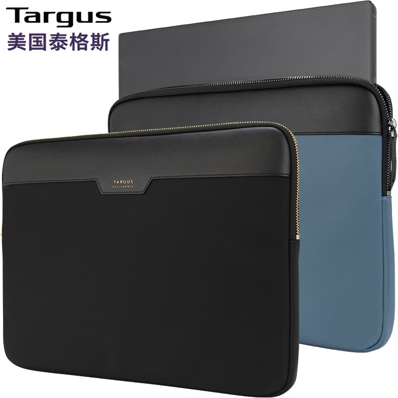 泰格斯Targus美国商务电脑包包13.3英寸内胆包时尚软包苹果笔记本苹果macbook pro air手拿包黑色 1000