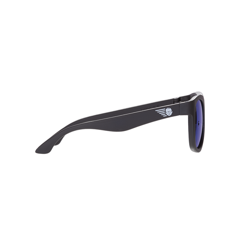 babiators 婴幼偏光儿童太阳眼镜男女宝宝墨镜遮阳镜防紫外线偏光儿童眼镜 酷炫黑 3-5