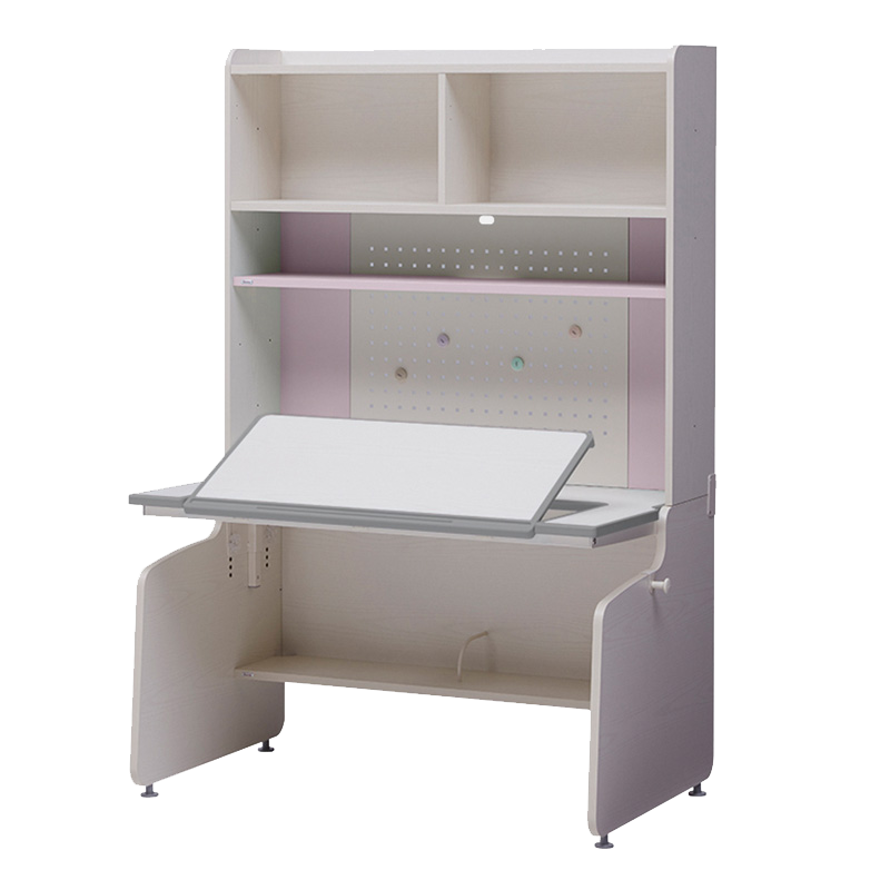 韩国iloom儿童桌学习桌smart书柜桌子可调节书桌带画板桌 smart书柜桌子-FIVLPW