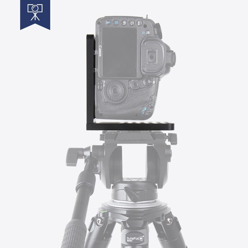 锐七 RUIQI竖拍L型快装板90度单反相机通用索尼佳能5D2/3/4 竖拍板4k摄像机 L竖拍板(承重10KG)