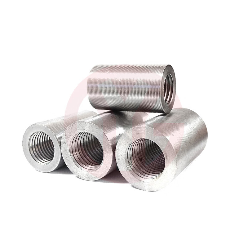 钢筋套筒 建筑钢筋连接套筒 正反丝变径直螺纹套筒钢筋接驳器 m14