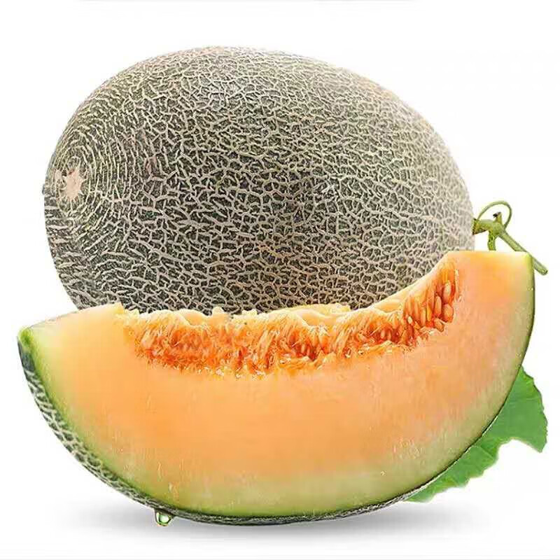 海南西州蜜哈密瓜新鲜水果直发单果1.25kg以上多规格整个果 哈蜜瓜【净果5-6斤】