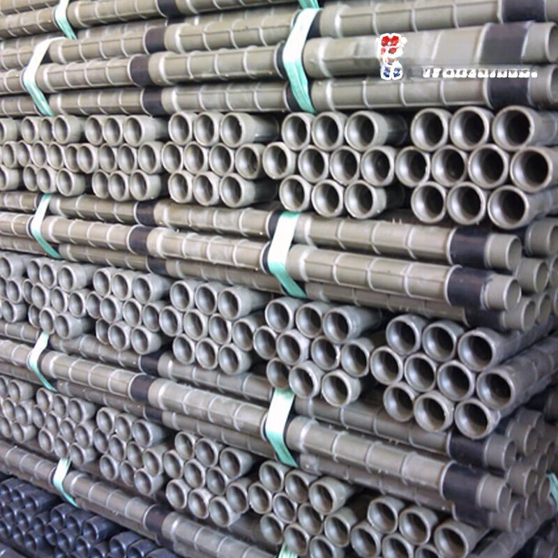 艾风格pvc注浆袖阀管螺纹花管50/76基坑隧道路基软地基加固注浆器袖阀