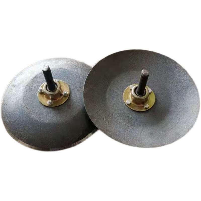 林村豹栗崽农机配件手扶地膜覆盖机盖土盘播种机覆土器开沟器锰钢圆盘