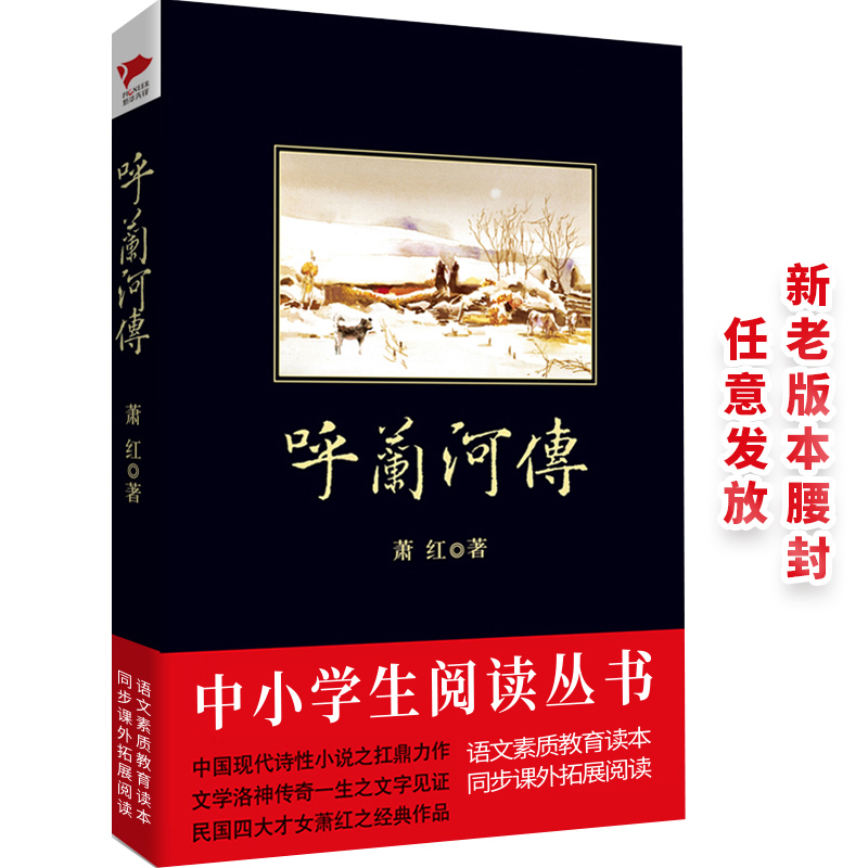 黑皮系列课外阅读：呼兰河传（色彩浓烈的东北风情画卷，入选“二十世纪中文小说100强”）五六年级阅读