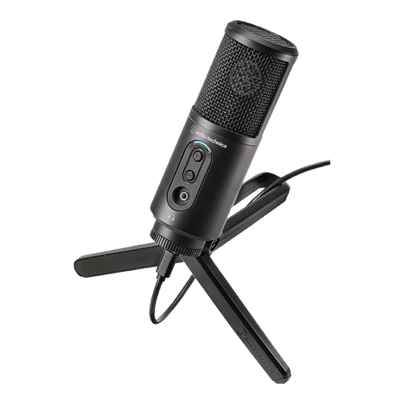 铁三角atr2500X-USB电容麦克风手机话筒专业电脑录音设备套装主播雪怪type-c ATR2500X标配