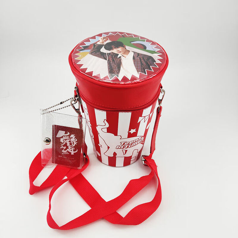 官方tnt时代少年团舞象之年爆米花专辑桶随机 拍立得 丁程鑫裸桶