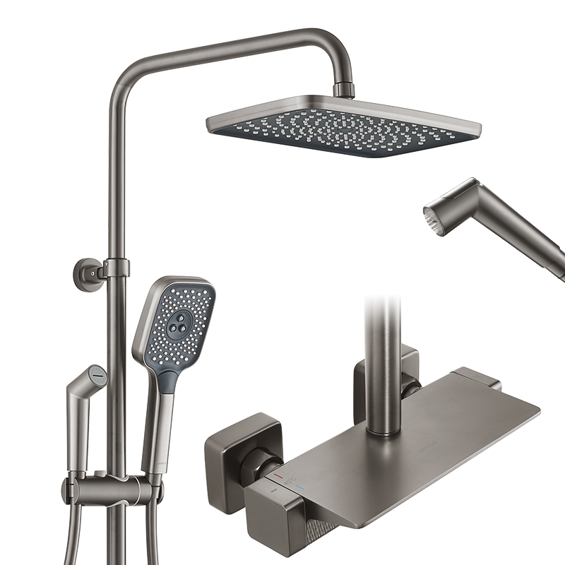 箭牌arrow箭牌卫浴arrow恒温花洒套装冷热家用卫生间挂墙式沐浴淋浴