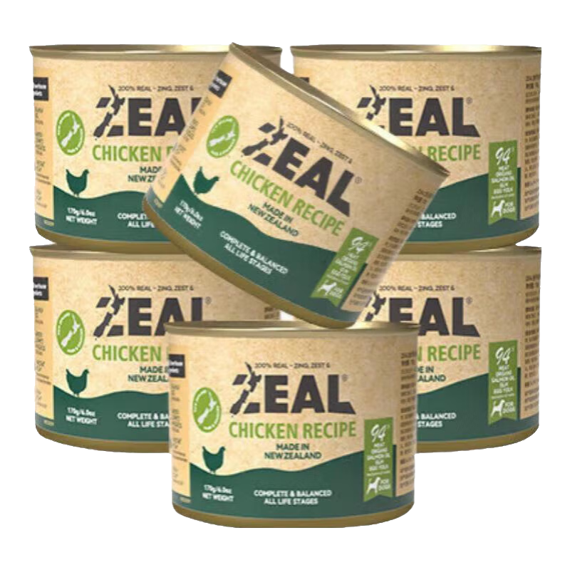 ZEAL0�Ź�ȫ���޹�Ȯ��ͷ������ʳ�޳���ʪ����ʳ �����ζ170g������ר�ã� 9.9Ԫ