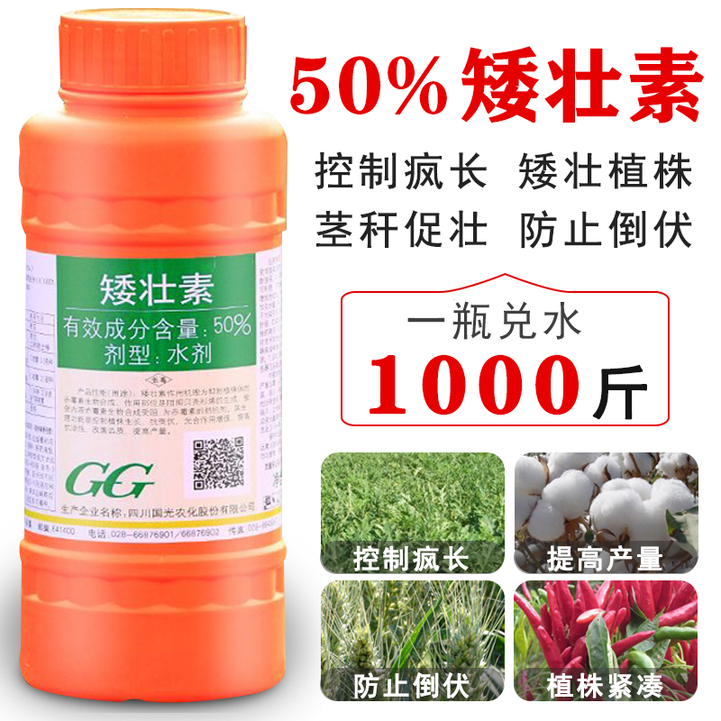 植物矮壮素果树控梢多肉花木花卉矮化控旺剂抗倒伏生长调节剂 500ml怎么看?