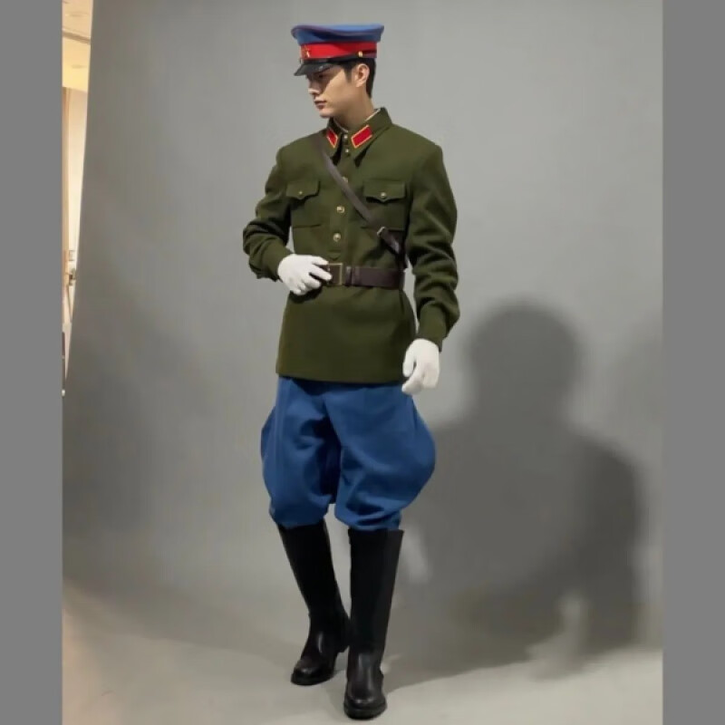 波富鸟苏联政委服 苏联政委二战喀秋莎演出套装毛呢剧本杀舞蹈推理