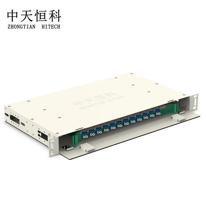 中天恒科 光纤配线架24芯odf单元架(多模lc满配)束状纤单元箱 zt-df24