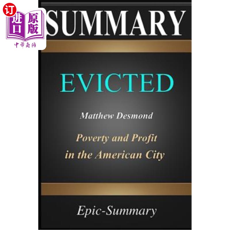 海外直订summary: evicted - poverty and pr