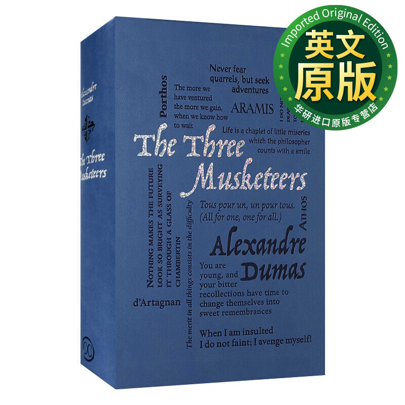 word cloud classics字云经典 软精装皮质封面 英文版 进口英语原版