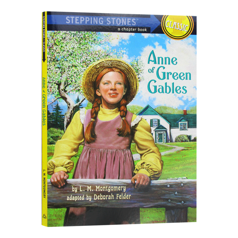 【二手书】anne of green gables stepping stones books classic 绿