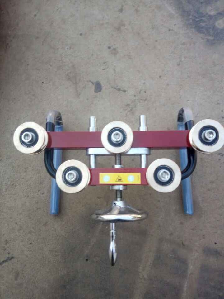 勋狸粑五轮校直器 纯铜辊轮 铜管空心管材调直机工具户外施工方便携带