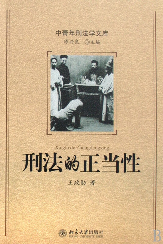 刑法的正当性/中青年刑法学文库