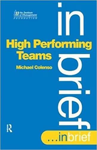 预订 high performing teams in brief