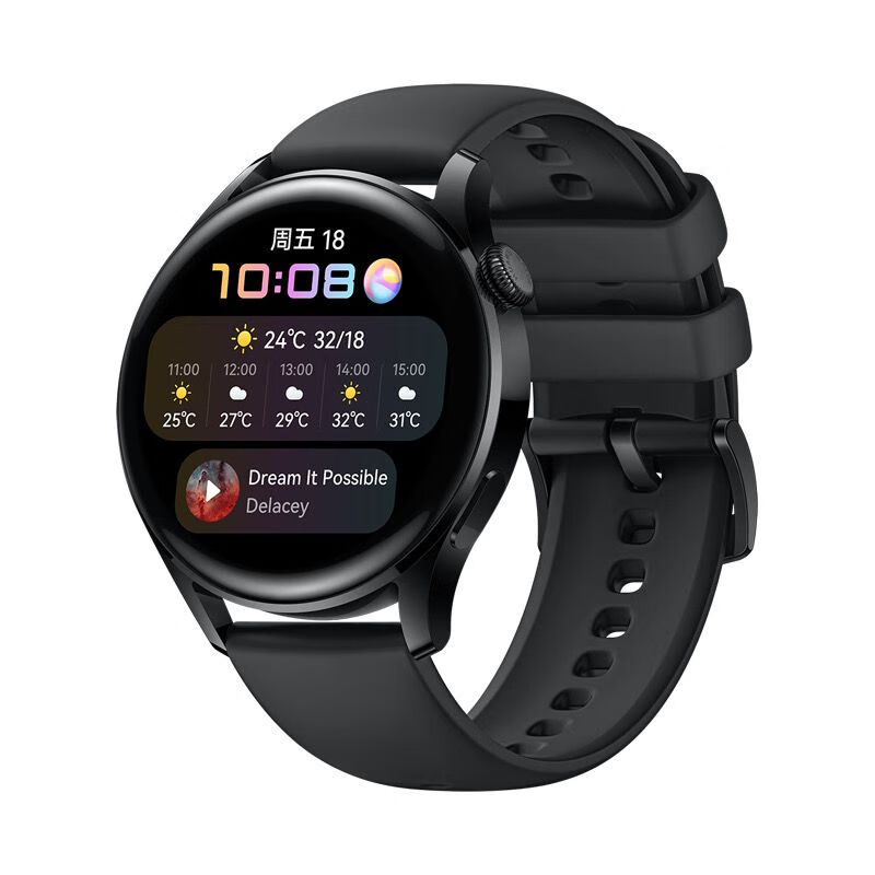 华为(huawei)watch 3 46mm表盘手表运动智能表 esim独立通话 watch3