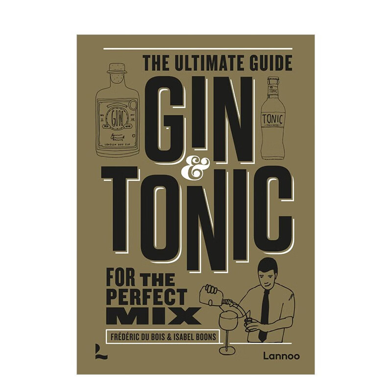 现货  gin&tonic-the golden edition琴通宁鸡尾酒完美调配全书 英文