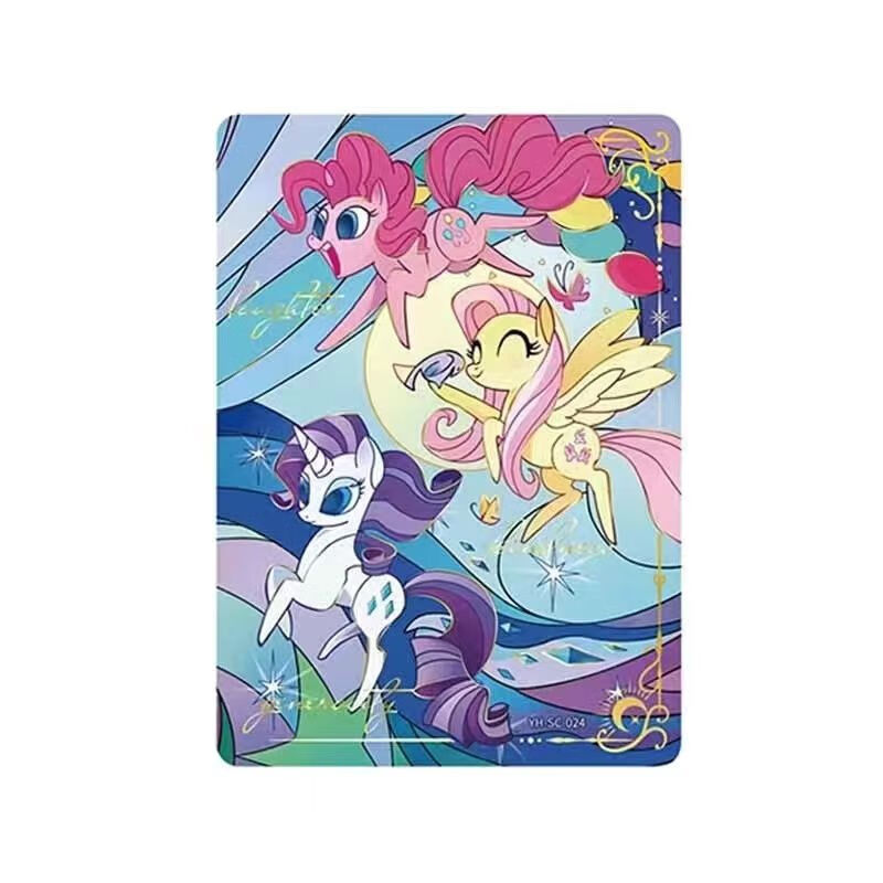 卡游小马宝莉卡片辉月包第4弹友谊永恒sc碧琪柔柔音韵公主女生玩具