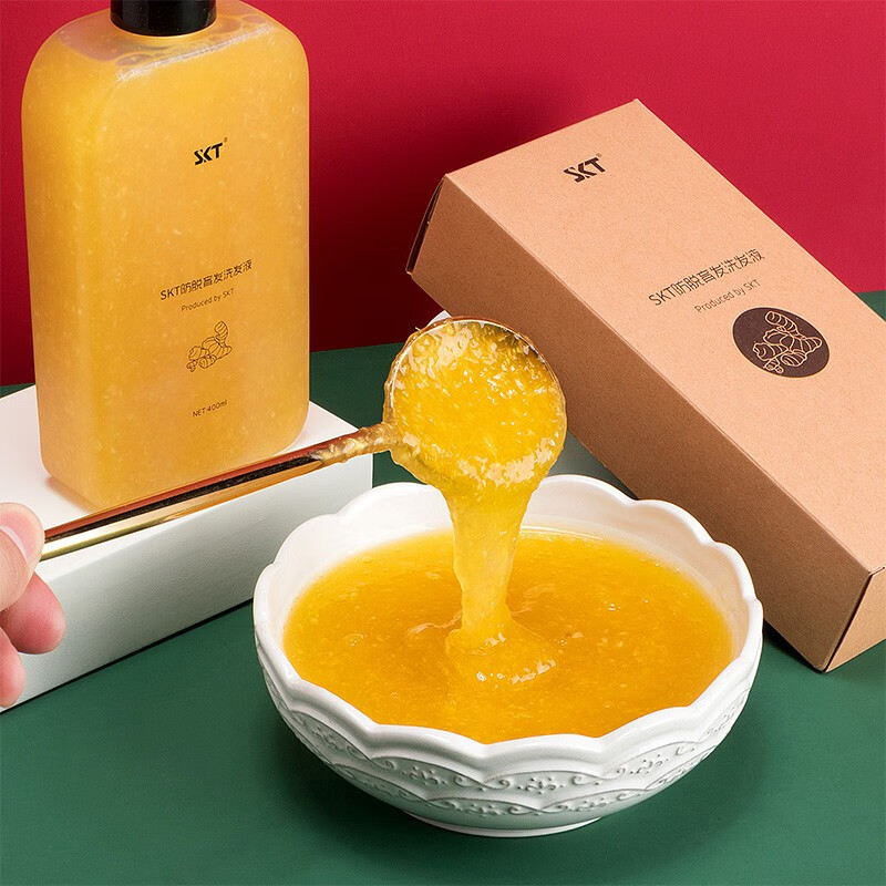 SKT生姜洗发水400ml+小样