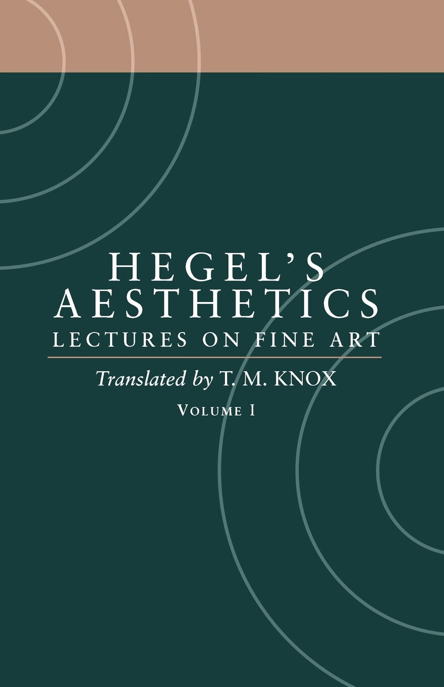 预售 按需印刷aesthetics: lectures on fine art volume i