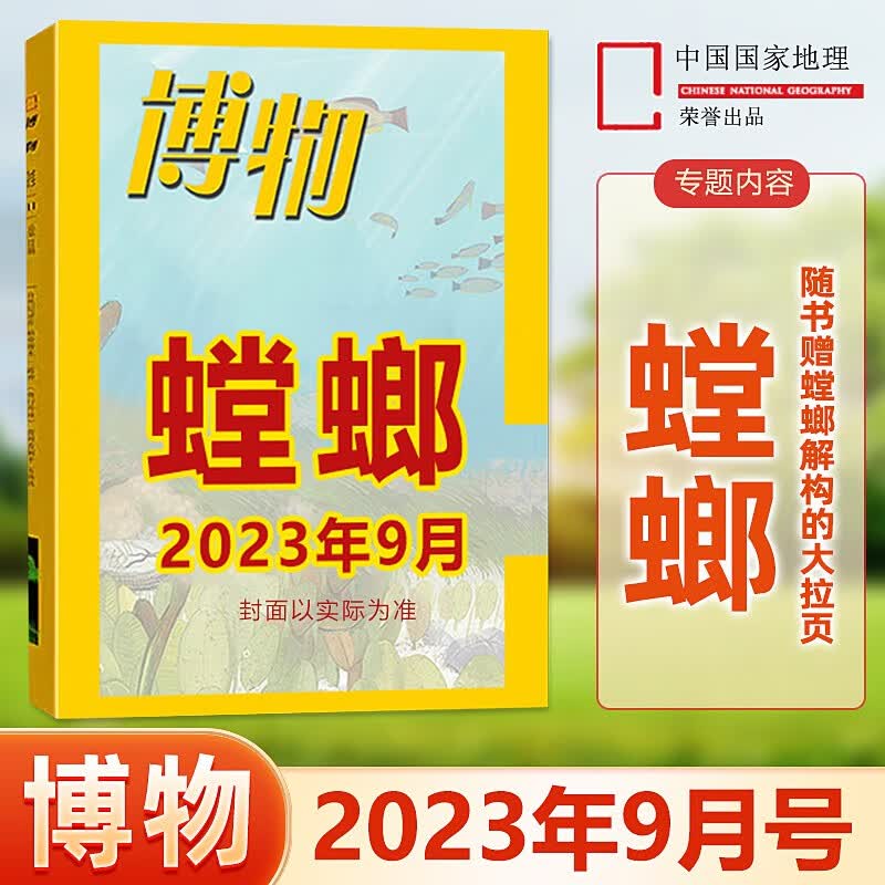 现货 博物杂志 2023年9月 螳螂专辑