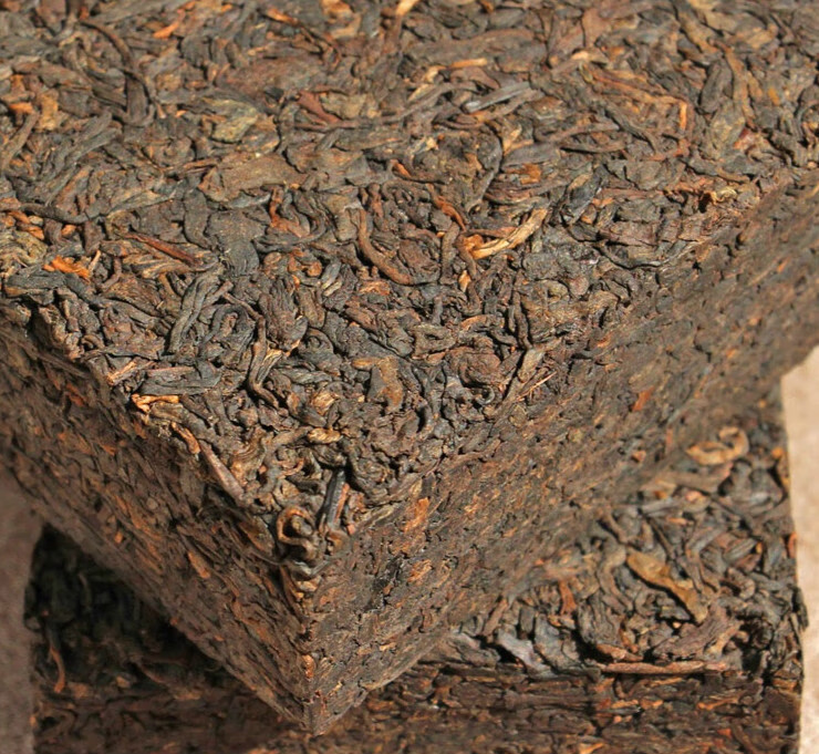 鲜有志茶叶云南 熟茶 易武正山茶砖 500克砖茶买31