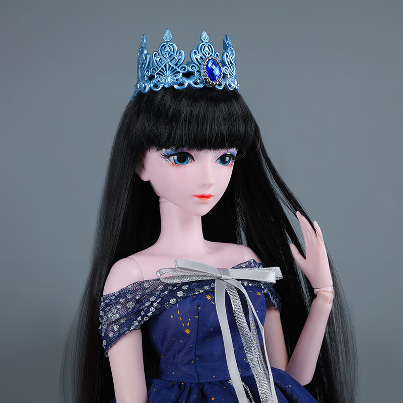 叶罗丽60厘米娃娃星空公主款关节可动改妆衣服鞋子女孩过家家洋娃娃