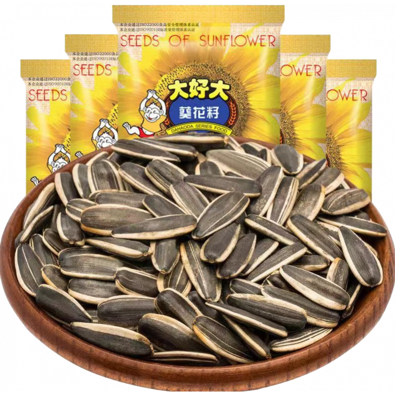 大好大葵花籽155克奶油味嗑的瓜子仁休闲零食怀旧好吃批发 155克大好大瓜子*10袋
