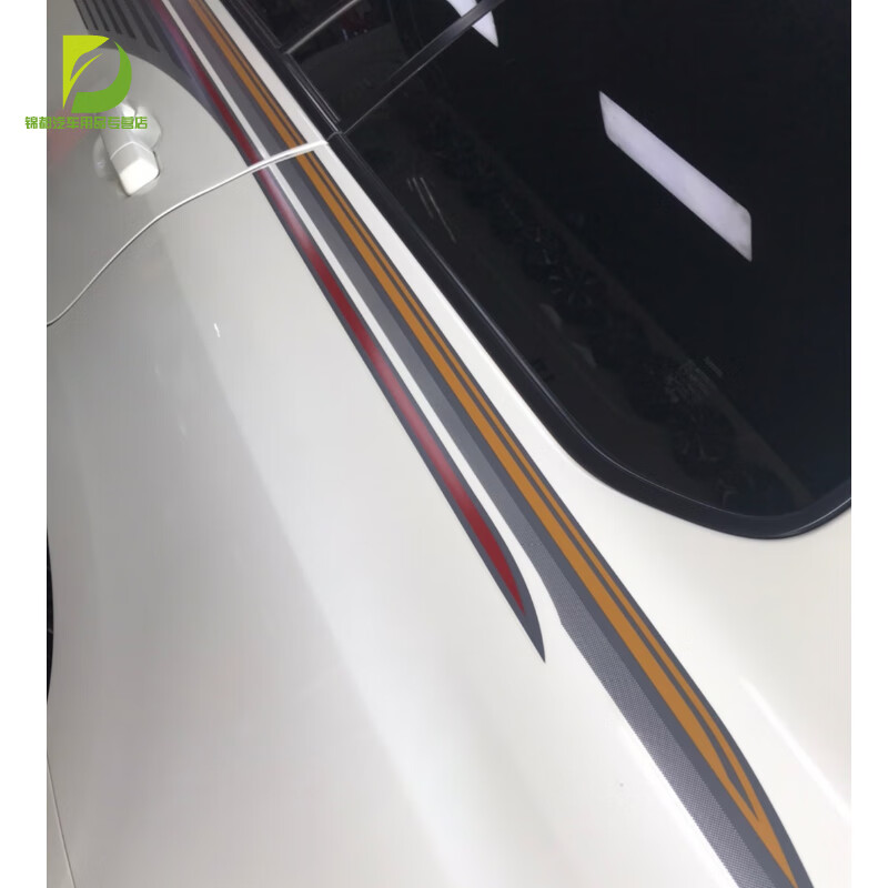佳固 16-21款兰德酷路泽车身贴纸彩条 陆地巡洋舰装饰腰线拉花车贴 美国进口材质