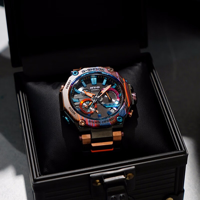 卡西欧 Casio 不死鸟蓝凤凰mtg手表王一博代言高端男表官网限量运动蓝牙电波太阳能防水男士手表mtg B00xmg 1apr大理石纹纤维 参数详情评论 聚折扣