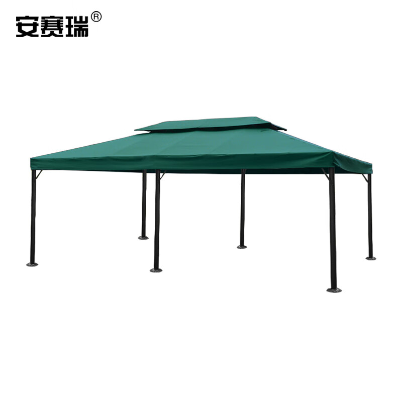 安赛瑞 罗马帐篷 户外展销广告活动遮阳防雨棚凉亭4×6m柱10cm单边无