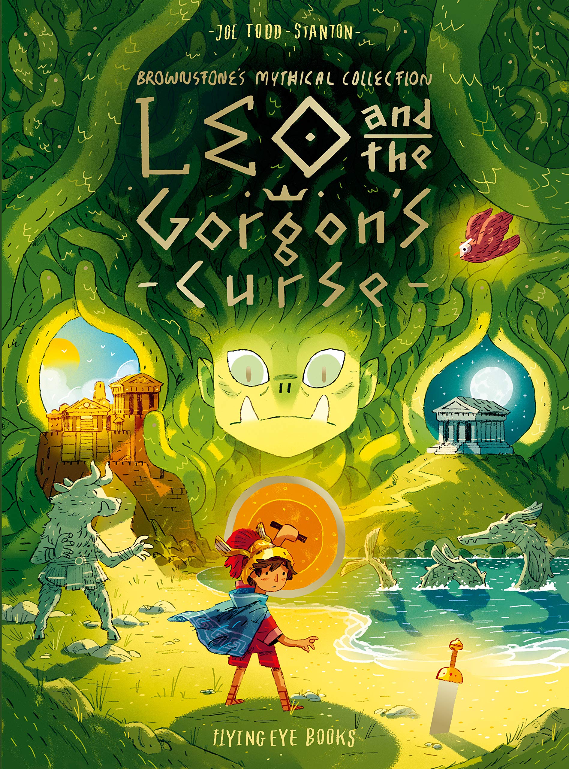 leo and the gorgons curse: brownstones李奥和蛇发女妖诅咒