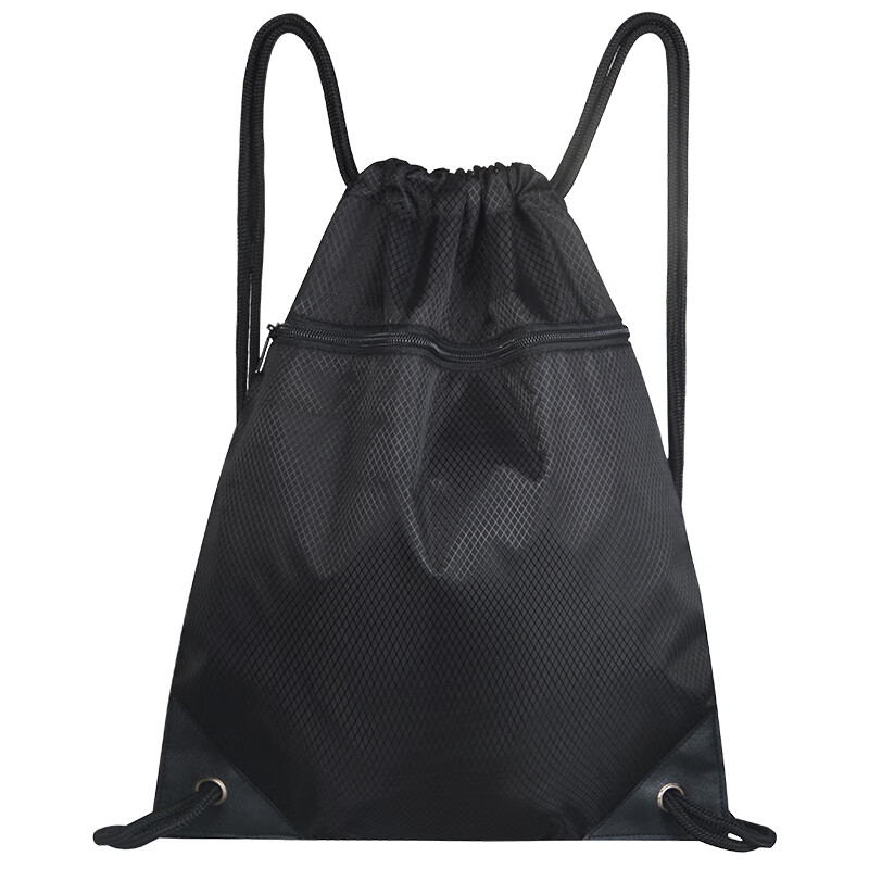 背包大容量抽绳健身运动篮球包 1 黑色