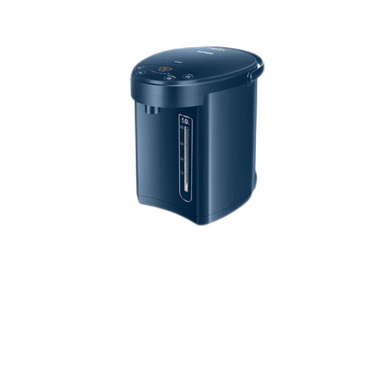 苏泊尔（SUPOR） 电热水瓶 双层电热水壶烧水壶 5L大容量多段保温恒温 304不锈钢 SW-50J66A 5L深蓝