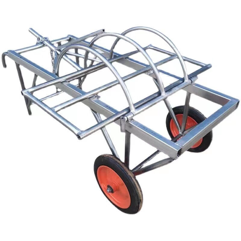 山头林村新款杀猪神器设备 杀猪架子杀猪屠宰车 推车两用车杀猪神器